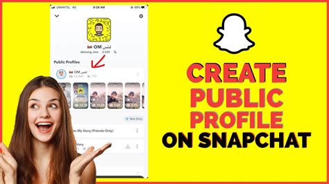 How to make a public profile on snapchat - 